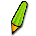 pen lime icon